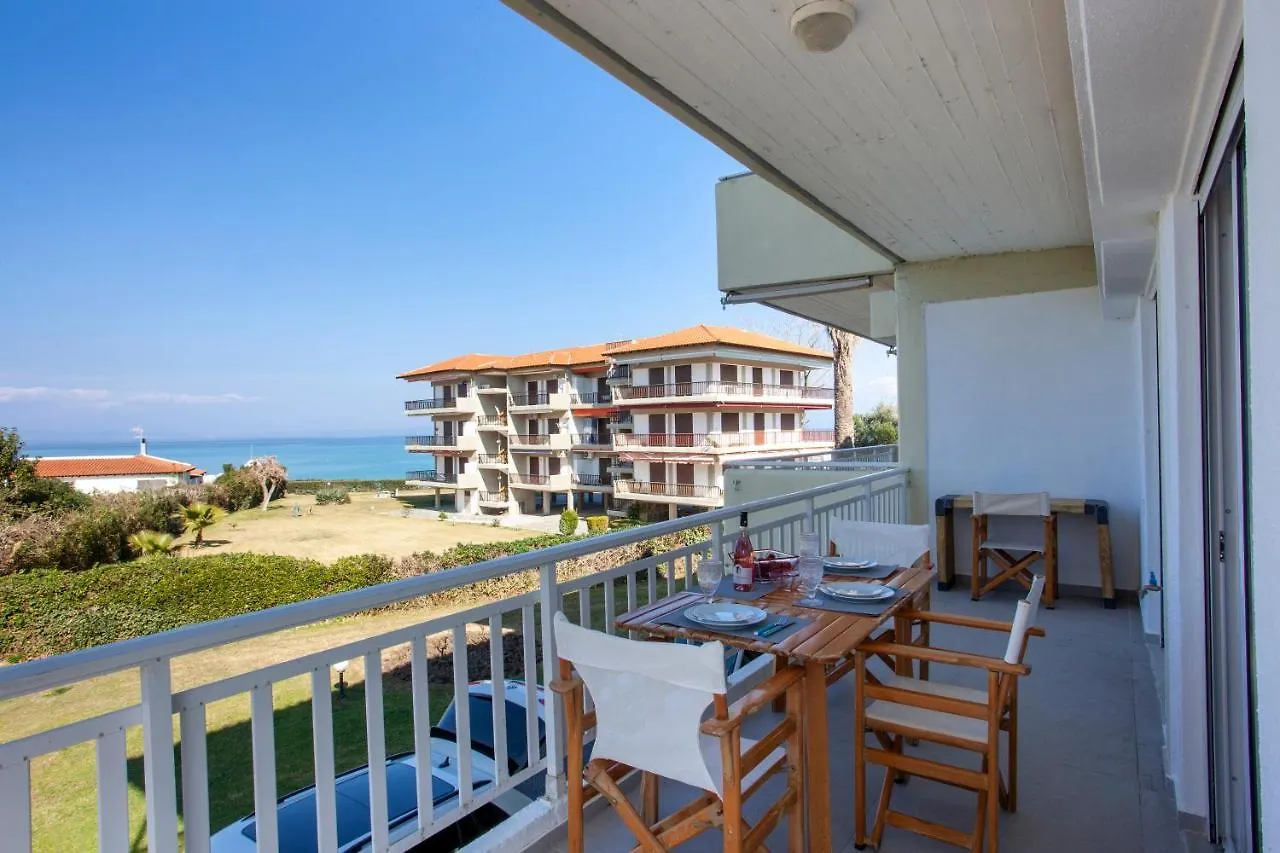 Calypso Beach Front Apartment Hanioti