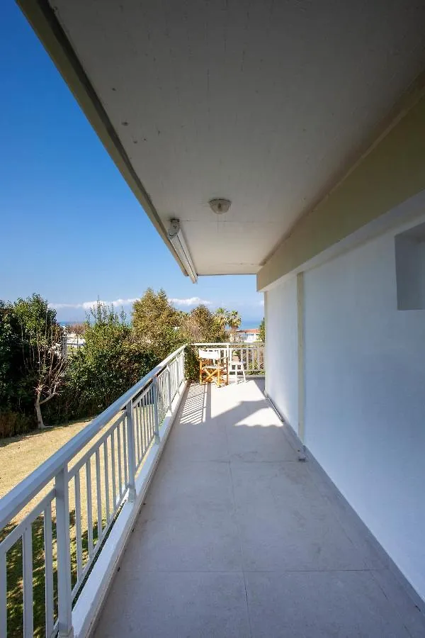 Calypso Beach Front Apartment Hanioti